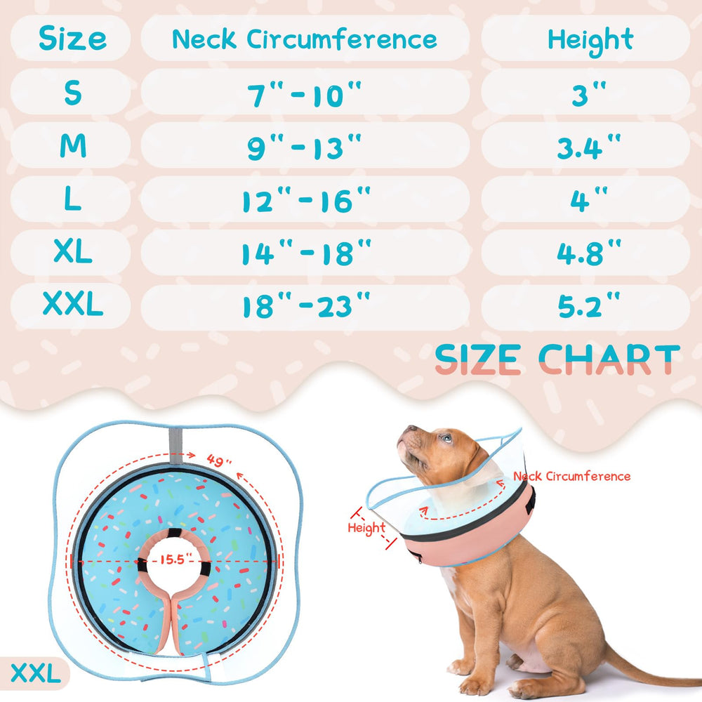 Supet adjustable strap ensures a secure fit around the dog's neck