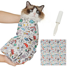 Supet Cat Grooming Wrap para corte de uñas, calma instantánea