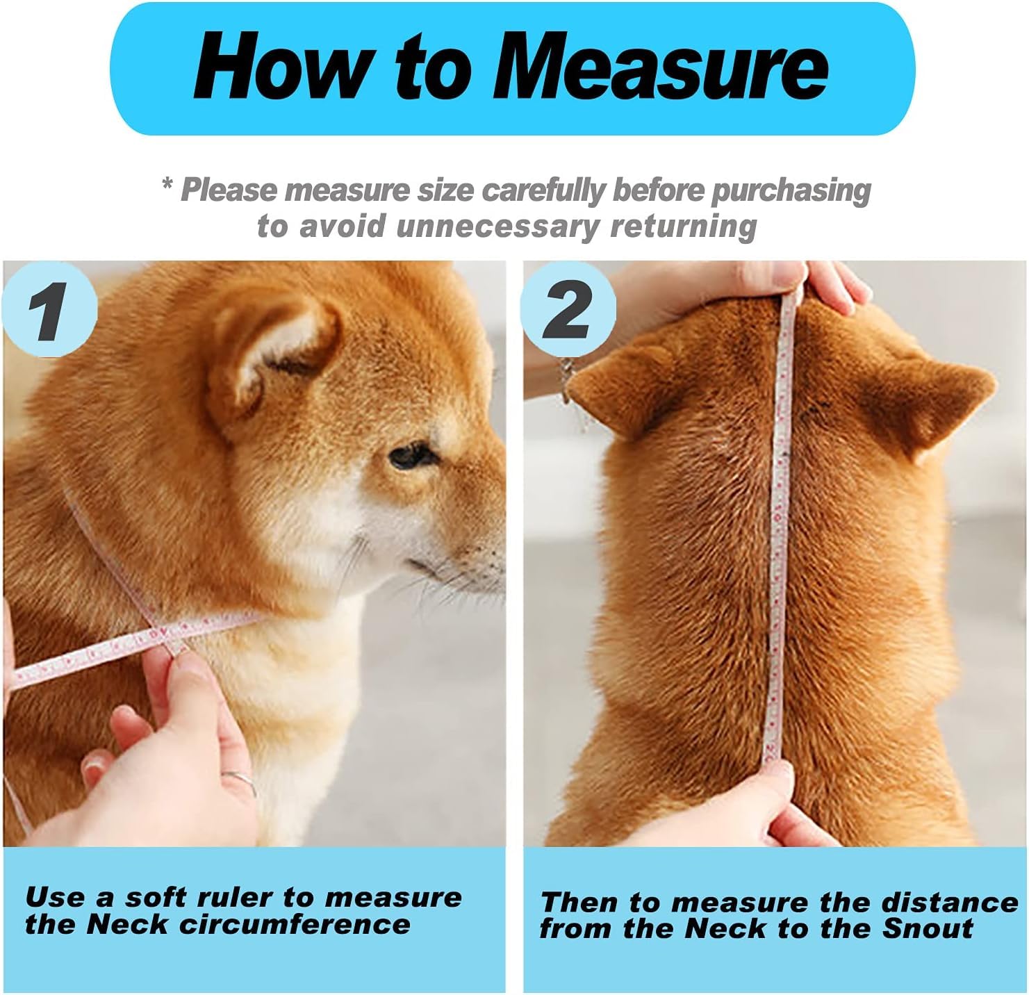 Supet cono para perros, fácil de limpiar y mantener.