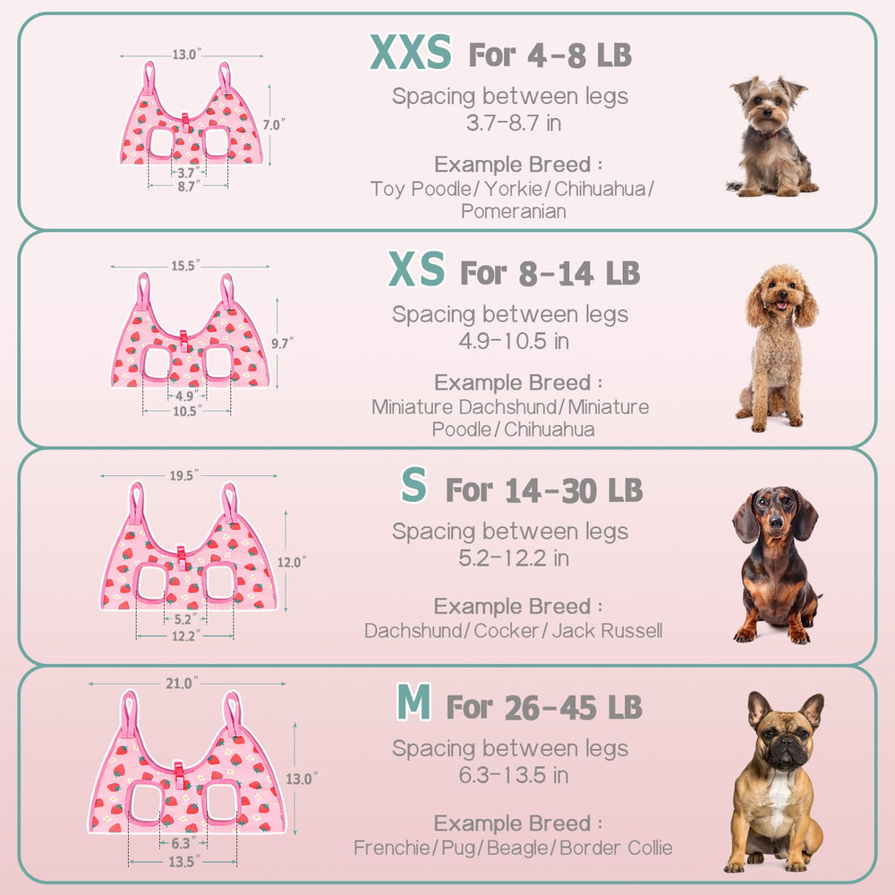 Supet dog grooming sling versatile use for nails, brushing, ears, and meds