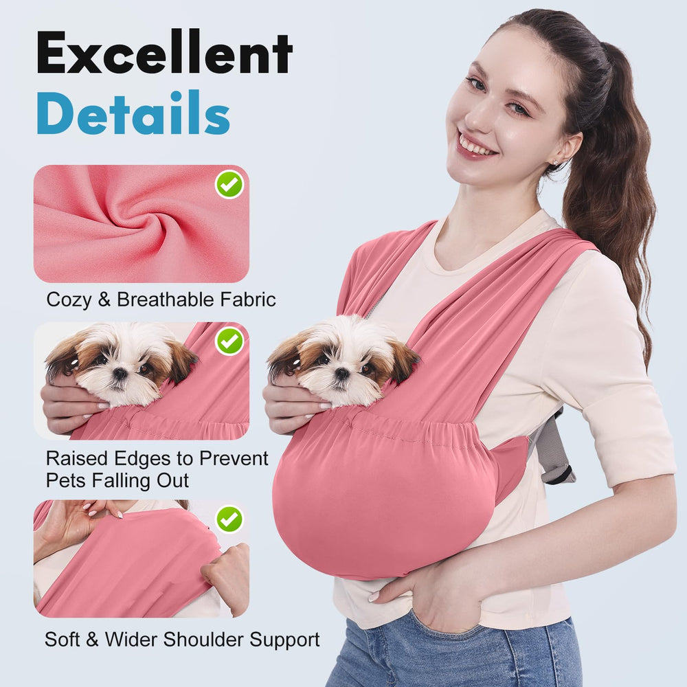 Compact pink regular size tailored for small dogs and cats up to 10-15 lbs