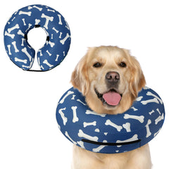 Supet inflatable neck donut outer view showing protective barrier after surgery