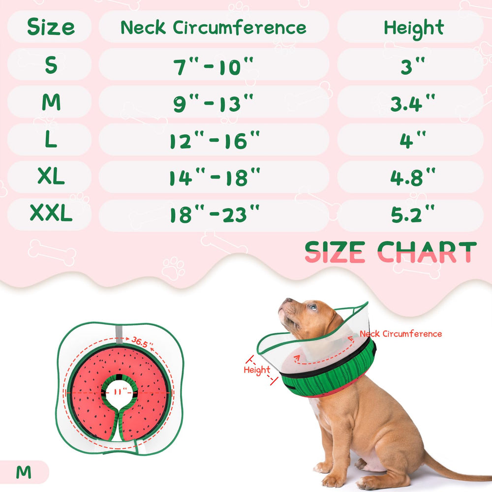 Supet interior collar attachment securing the cone to the dog's regular collar