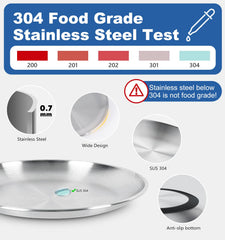Supet non-slip silicone bottom keeps bowls stable on floors