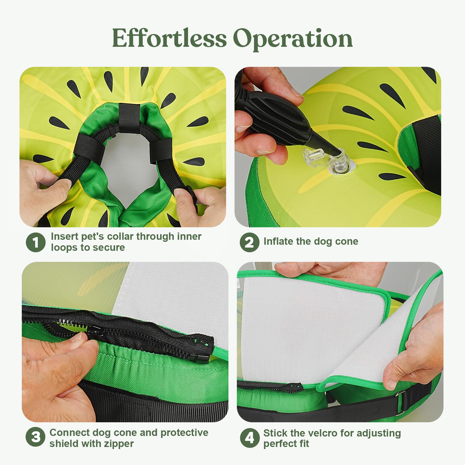 Supet removable cover keeps the cone clean between uses