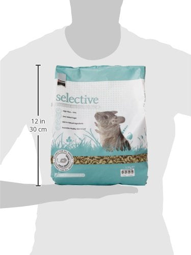 Supreme Petfoods Science Selective Chinchilla close-up pellets offer appealing texture and nibble-friendly shape