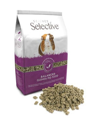 Supreme Petfoods Science Selective Guinea Pig serving bowl ready for daily feeding.