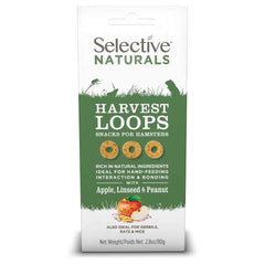Supreme Petfoods Selective Naturals Harvest Loops with Apple, Linseed and Peanut are tasty training treats.