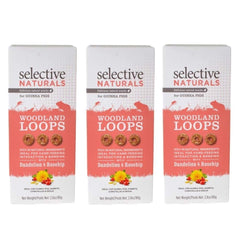 Supreme Petfoods Woodland Loops dandelion and rosehip guinea pig treat for enrichment