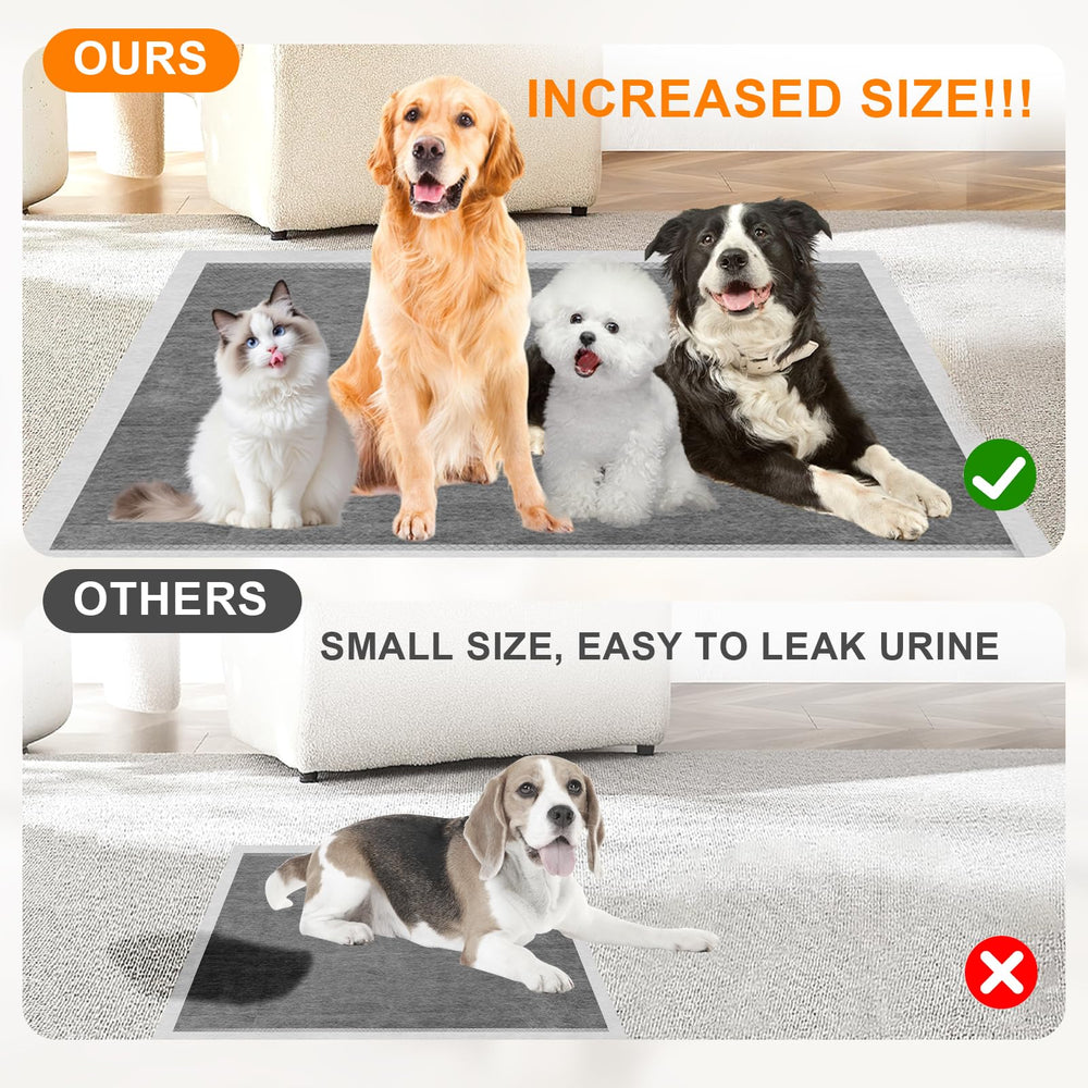 SUPRONLOVE multi-use puppy pad for travel, home training, and crate coverage.