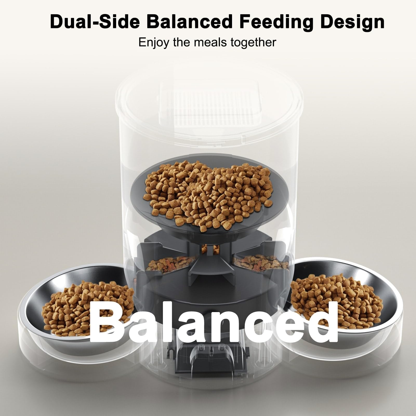 Surdy 3L capacity helps plan meals without frequent refills.