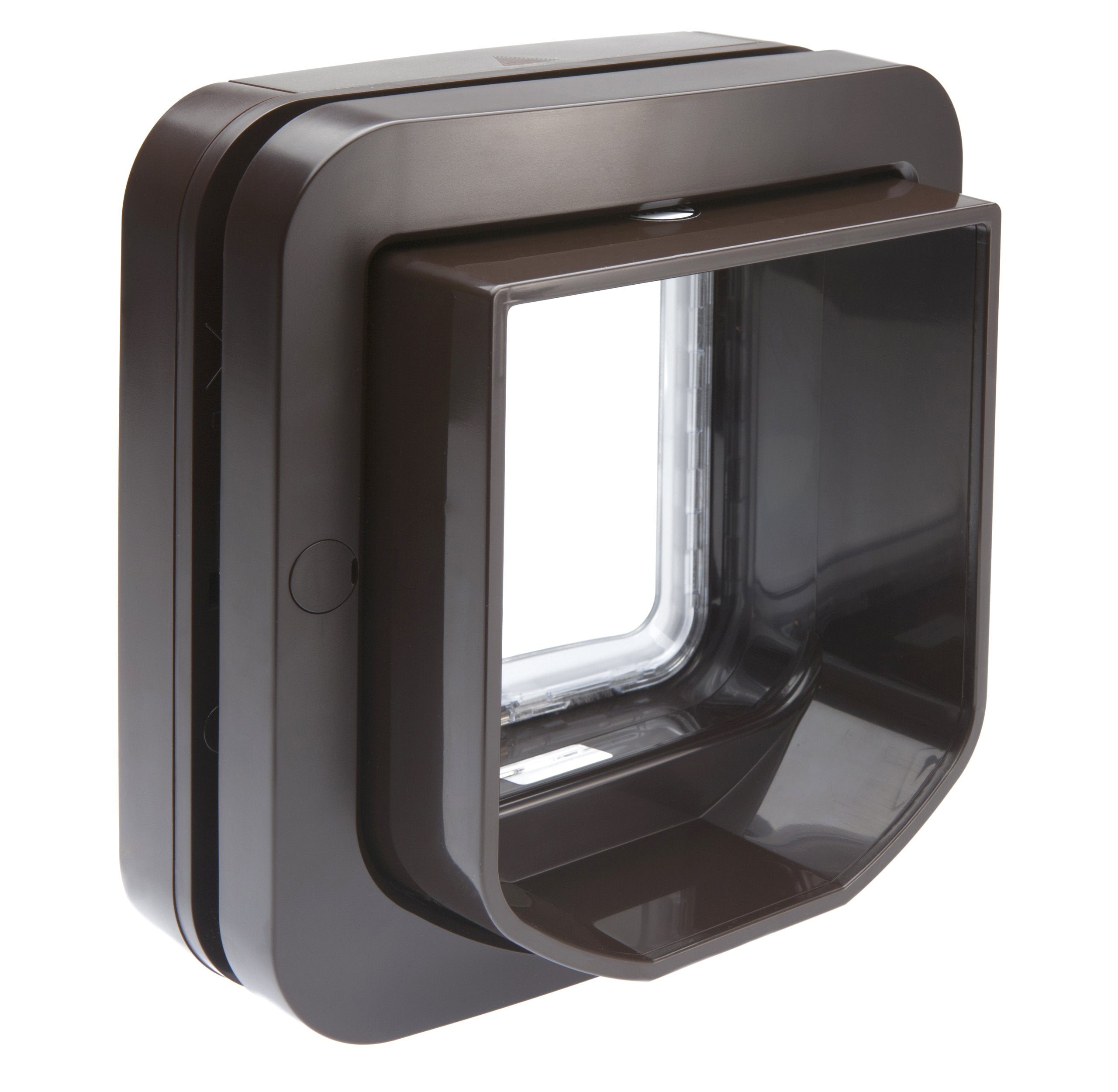 SureFlap Microchip Cat Door uses four AA batteries with up to 12 months life