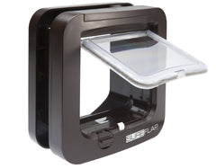 SureFlap Microchip Cat Door flap opening fits standard cat sizes and easy installation