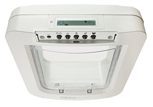 SureFlap Microchip Pet Door white safe space concept in home