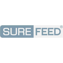 SureFlap split bowl blue closeup highlighting integrated seal to keep food fresh