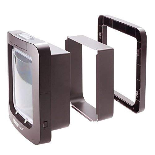 SureFlap tunnel extender brown packaging contents show included extender for wall projects
