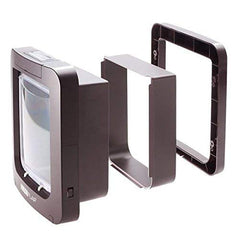 SureFlap tunnel extender brown packaging contents show included extender for wall projects