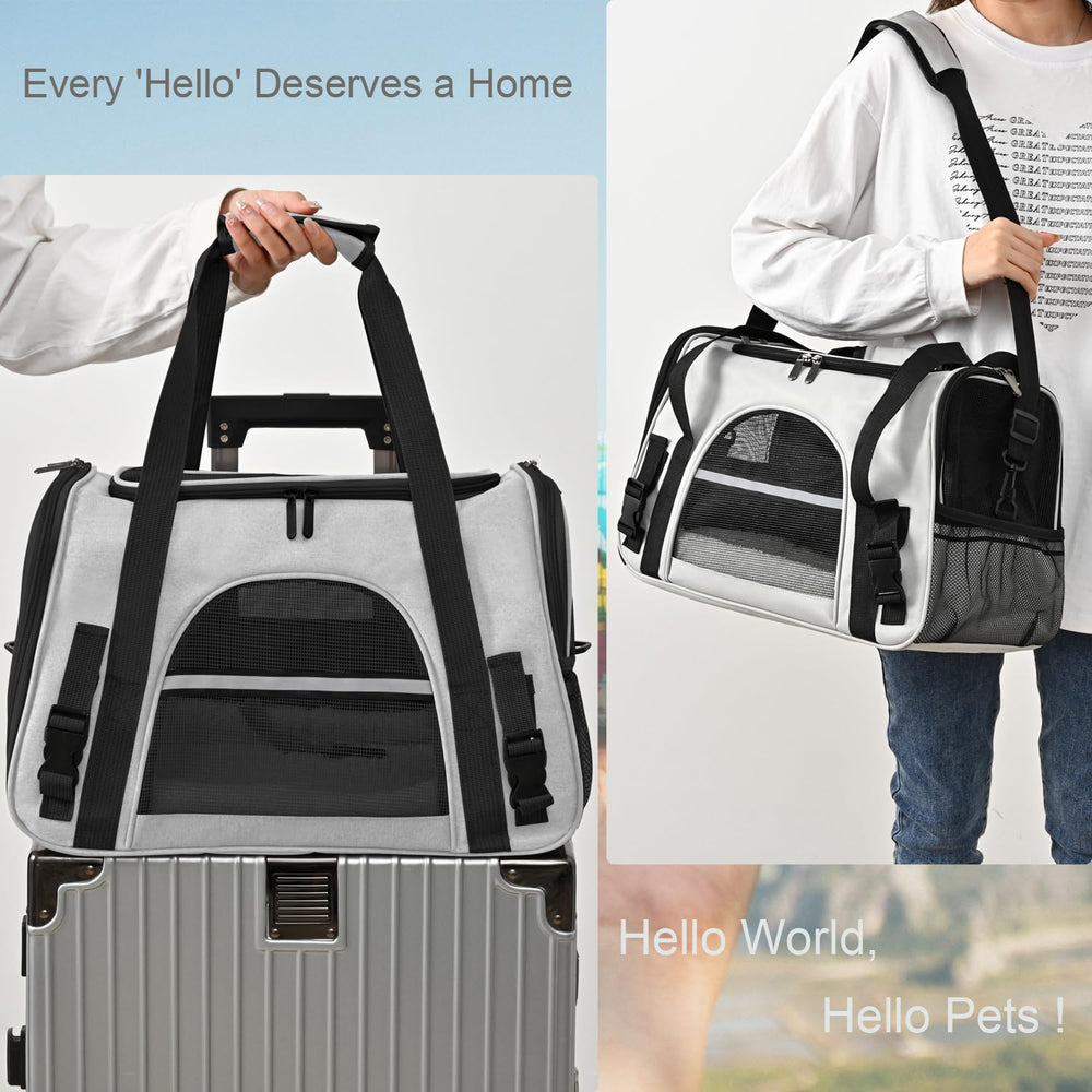 Surilehege cat carrier TSA airline approved for cabin travel