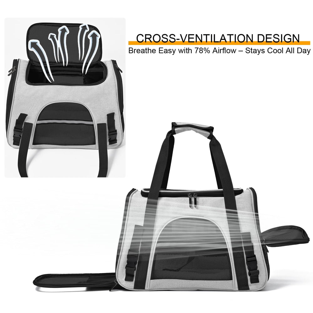 Surilehege cat carrier dimensions 17.5x10.2x11.4 inches for up to 16 lbs