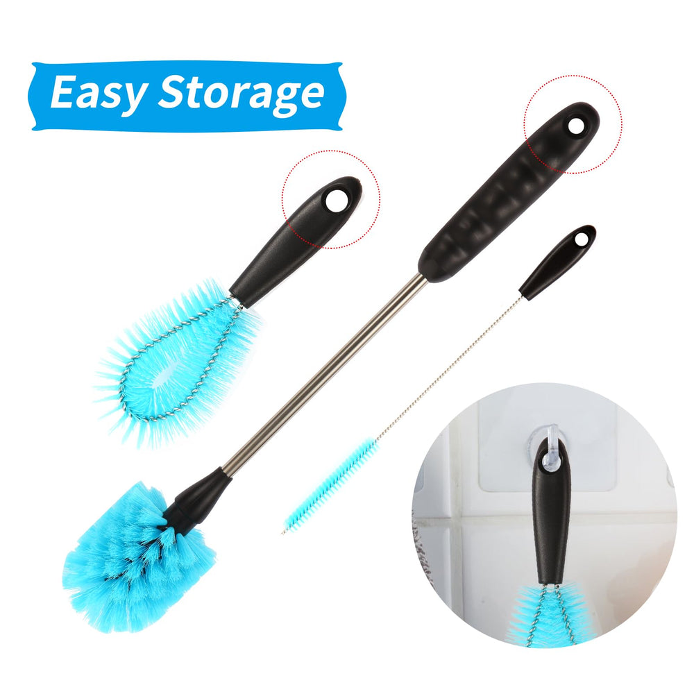 Suseg kitchen-brushes in use illustrate versatile home cleaning beyond the tank.