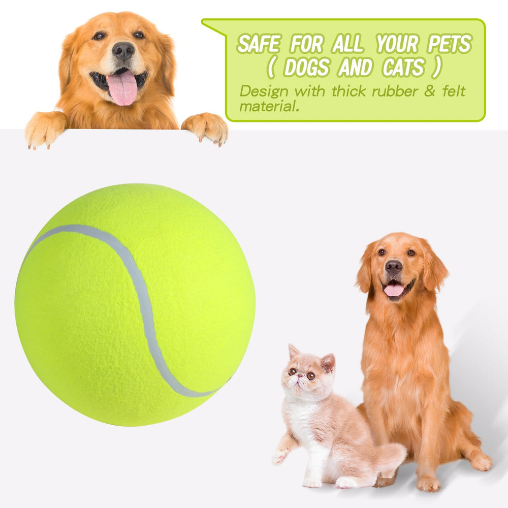 susu & wuwu tennis ball with gas needle included for inflation