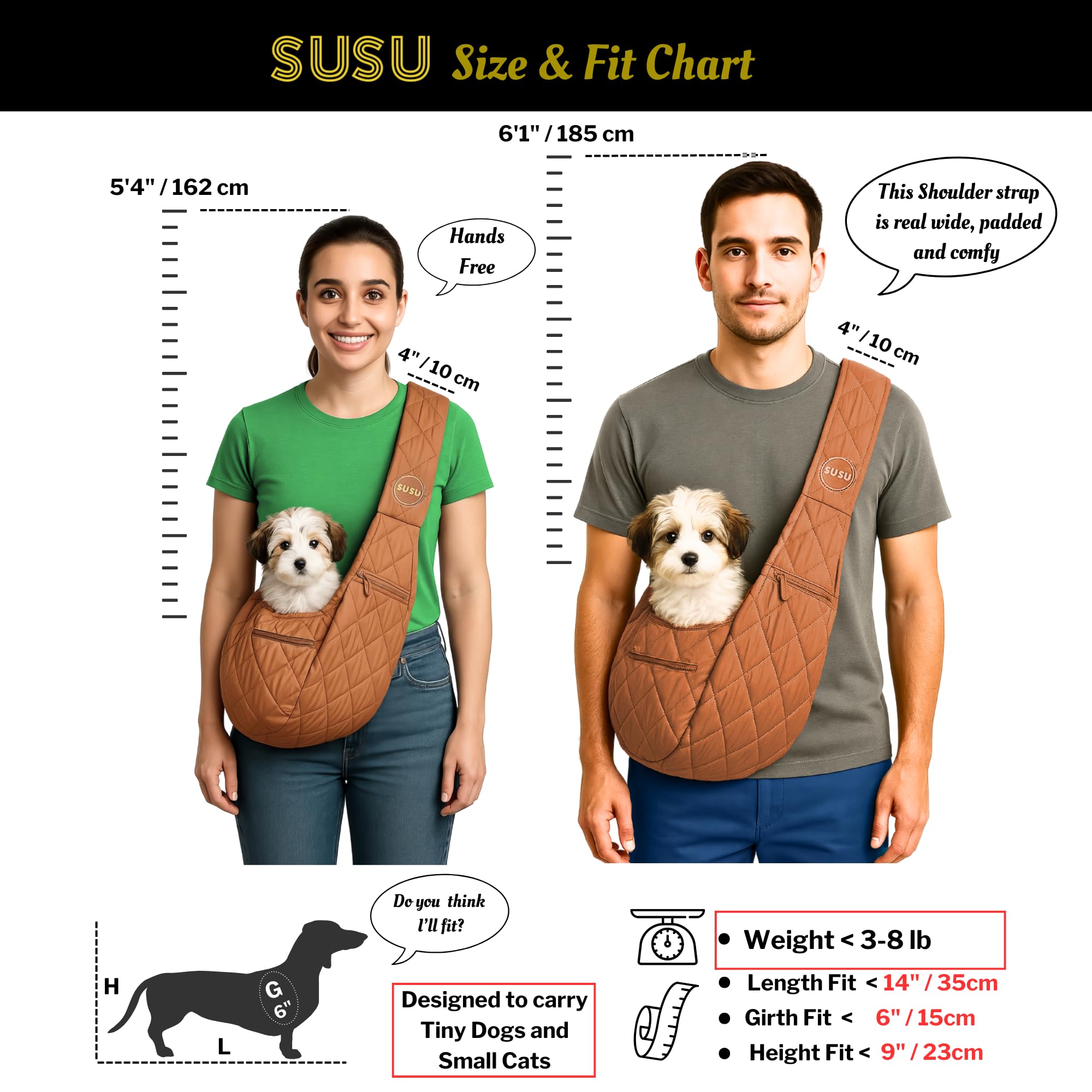 SUSU PET CO. water-repellent material closeup highlights easy cleanup after adventures.