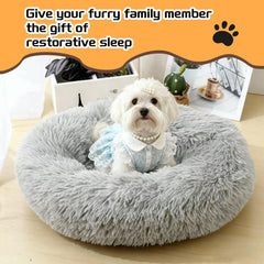 SUVAMJAM Comfort Donut Bed - 20-inch dimensions suit small pets.