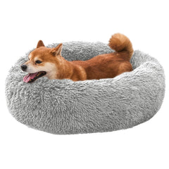 SUVAMJAM Comfort Donut Bed - soft plush interior for cozy snuggles.
