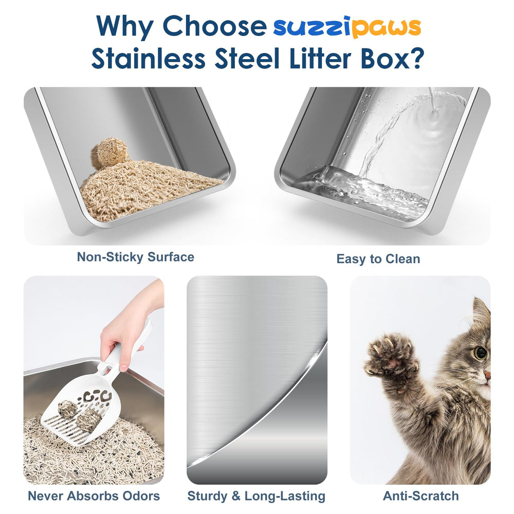 Suzzipaws ideal for multi-cat homes with spacious comfort.