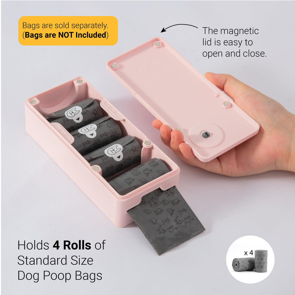 SVD.PET indoor-outdoor use dispenser with magnetic lid withstands weather