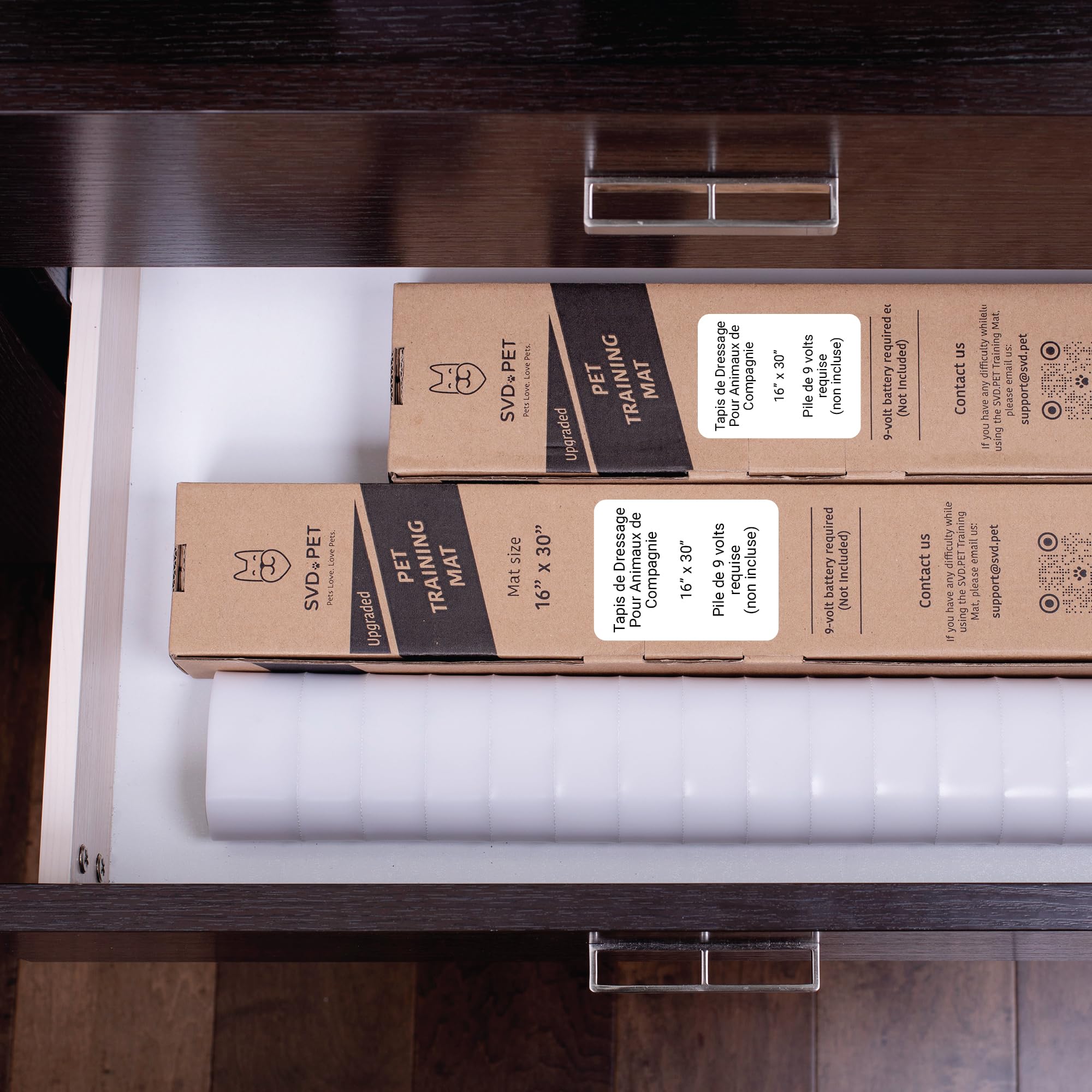 SVD.PET long battery life keeps the mat ready for daily use.