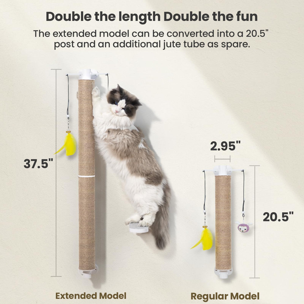SVD.PET scratching length options of 20.5 and 37.5 inches.
