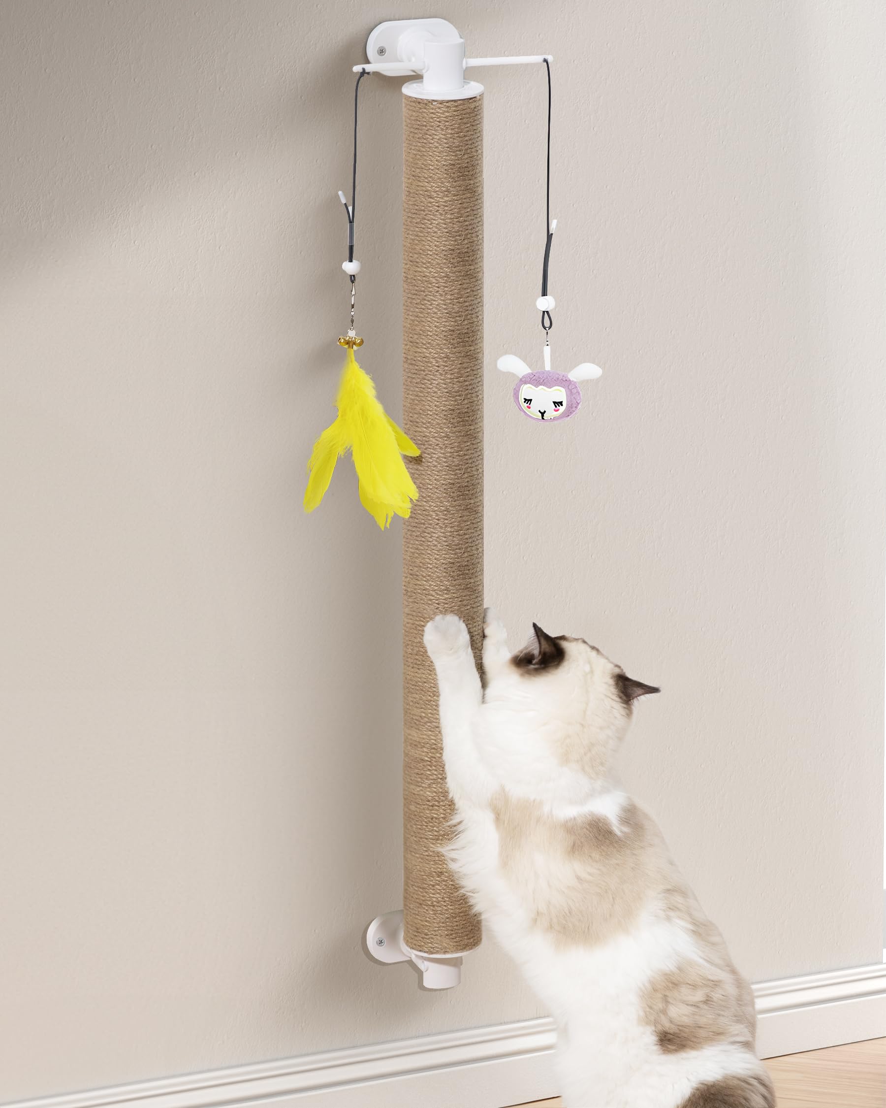 SVD.PET sturdy wall anchors and template enable easy installation.