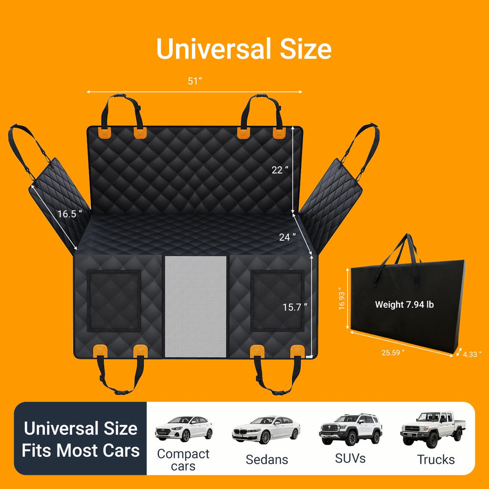 SW PRODUCTS storage pockets hold leashes, water bottles, toys, and more