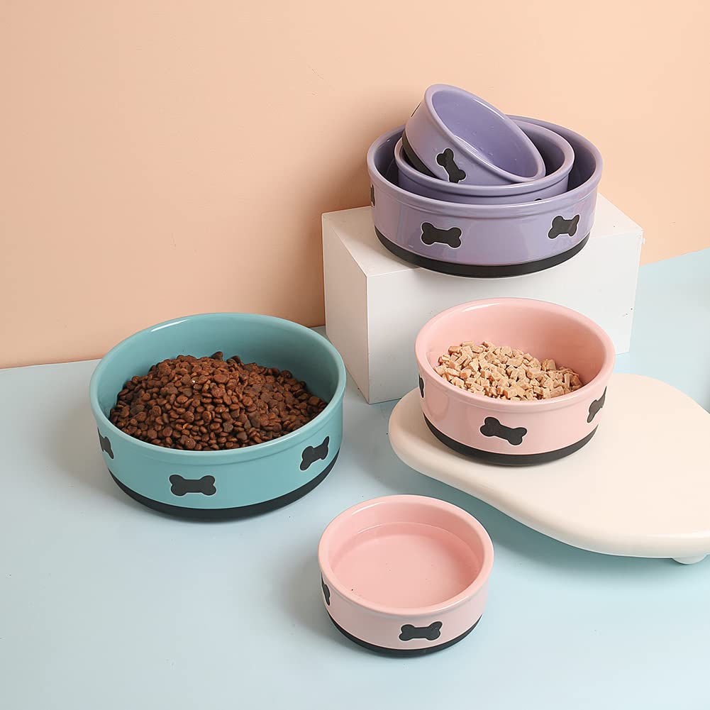 Sweejar versatile size suited for kibble, wet food, or water for multiple pets.