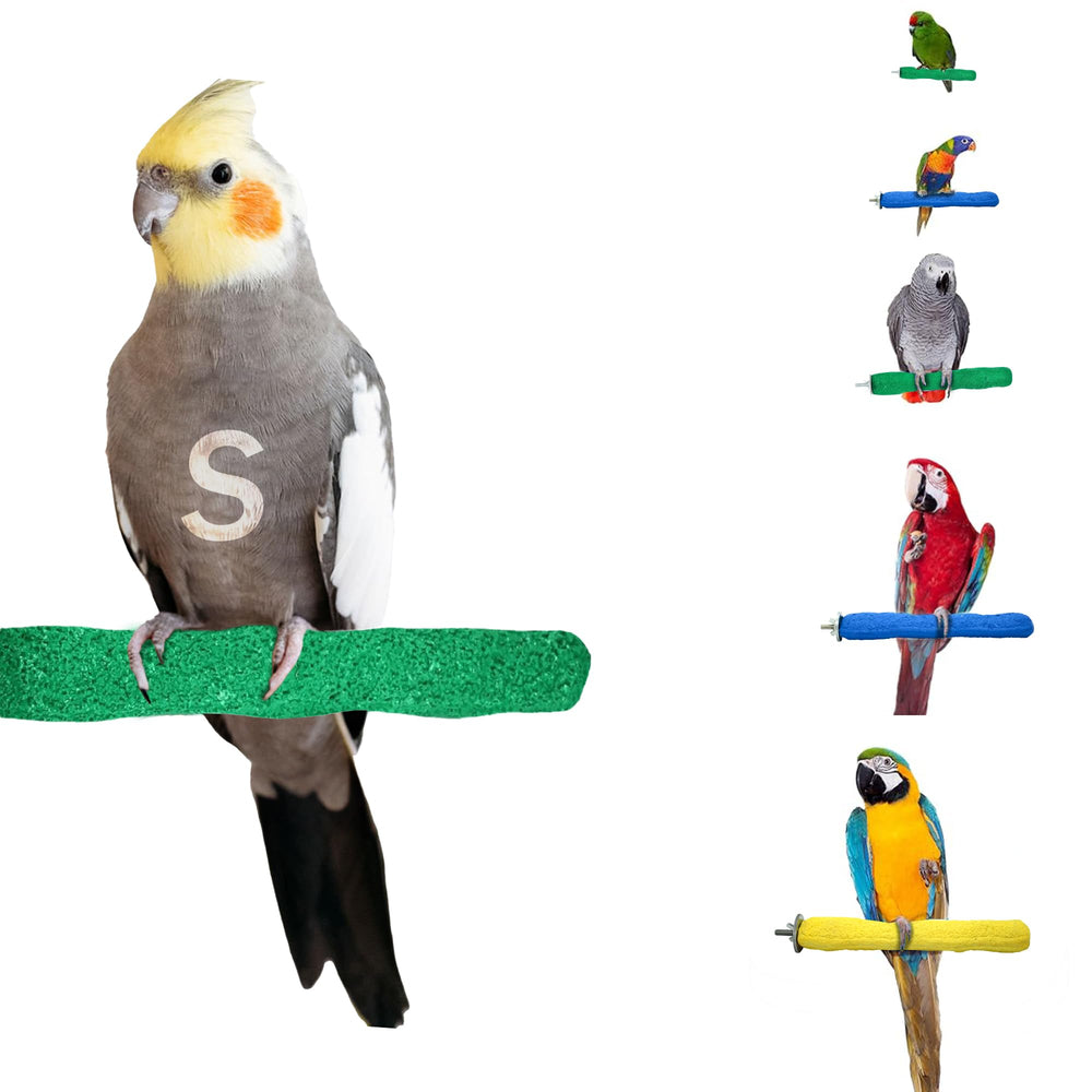 Sweet Feet and Beak Comfort Grip Perch 6.5-inch offers a steady perch for tender feet.