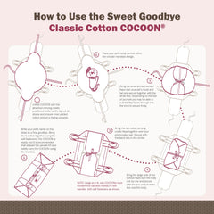 Sweet Goodbye Cocoon built-in cradle transport feature for safe pet handling