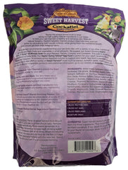 Sweet Harvest Cockatiel Food ingredients close-up with vitamins and minerals.