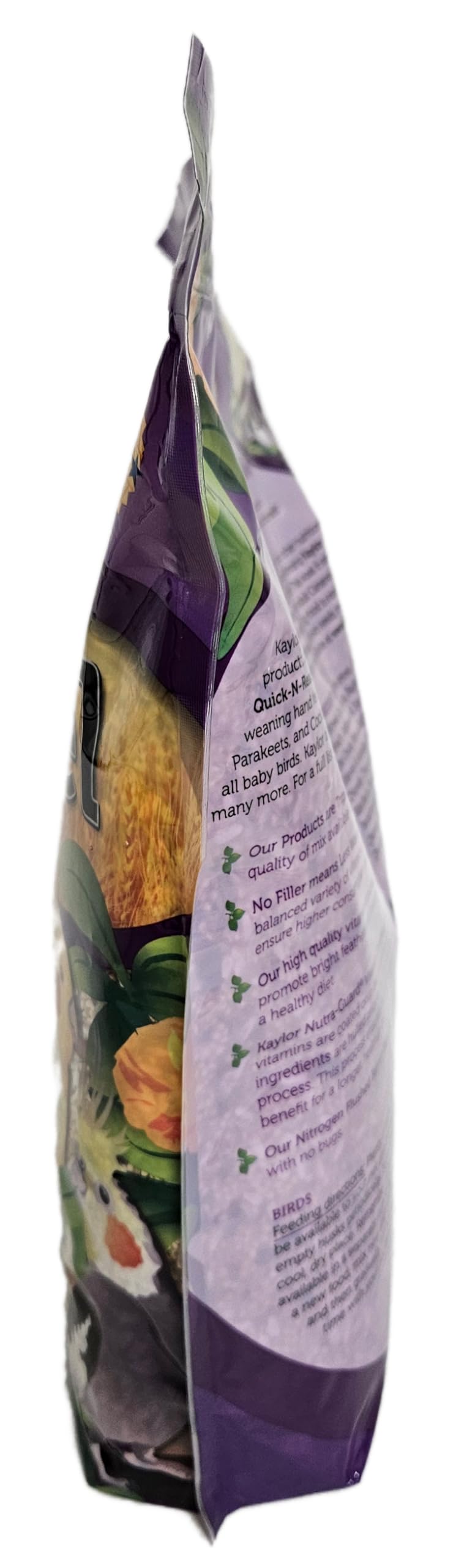Sweet Harvest Cockatiel Food with sunflower seeds supports natural foraging.