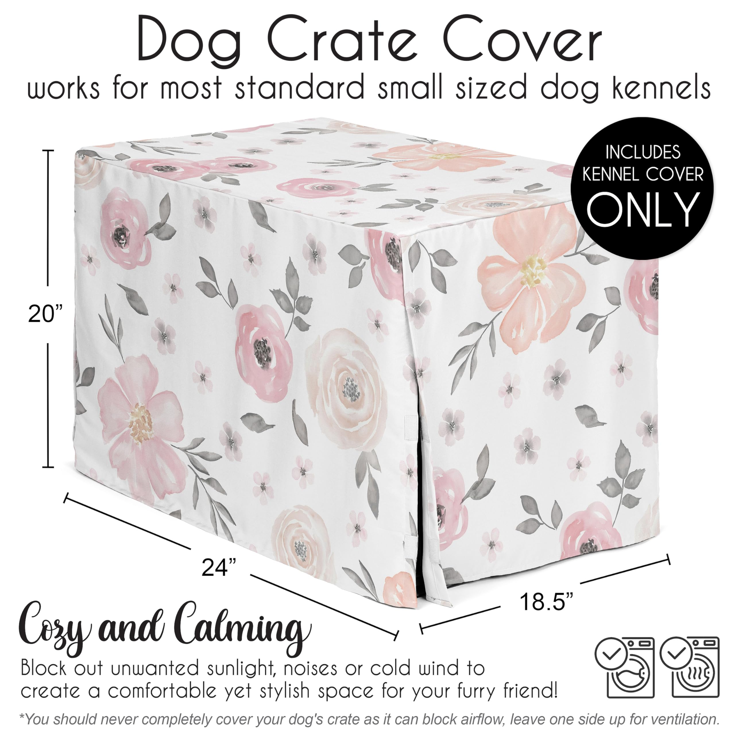 Sweet Jojo Designs goal: blend pet comfort with home decor using blush pink and grey tones.