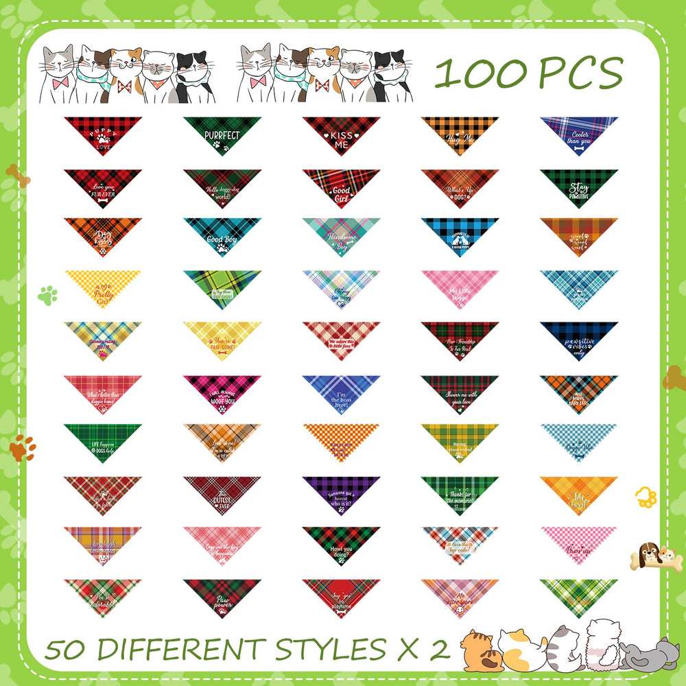 Sweetude paw print bandana captions for playful looks at parties or grooming.