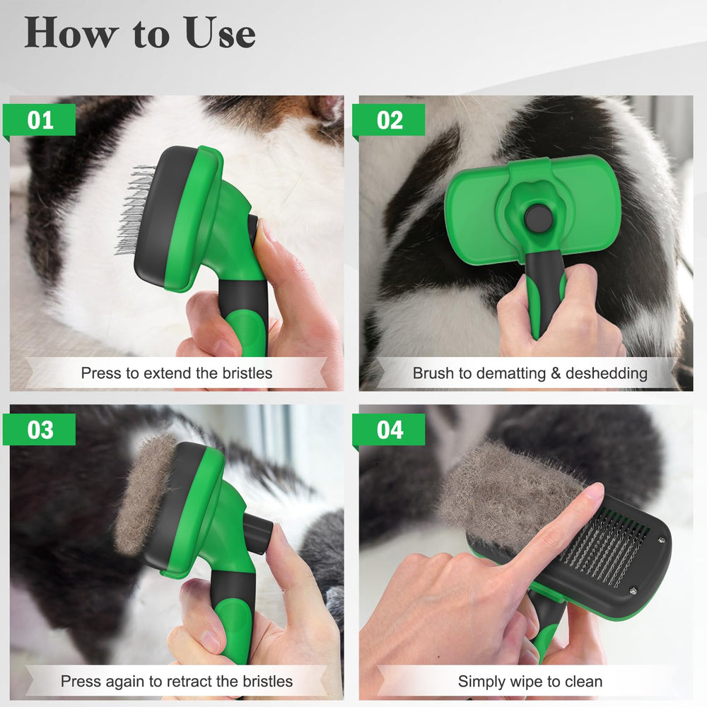 Swihauk cleaning mechanism eject button streamlines post-brush cleanup