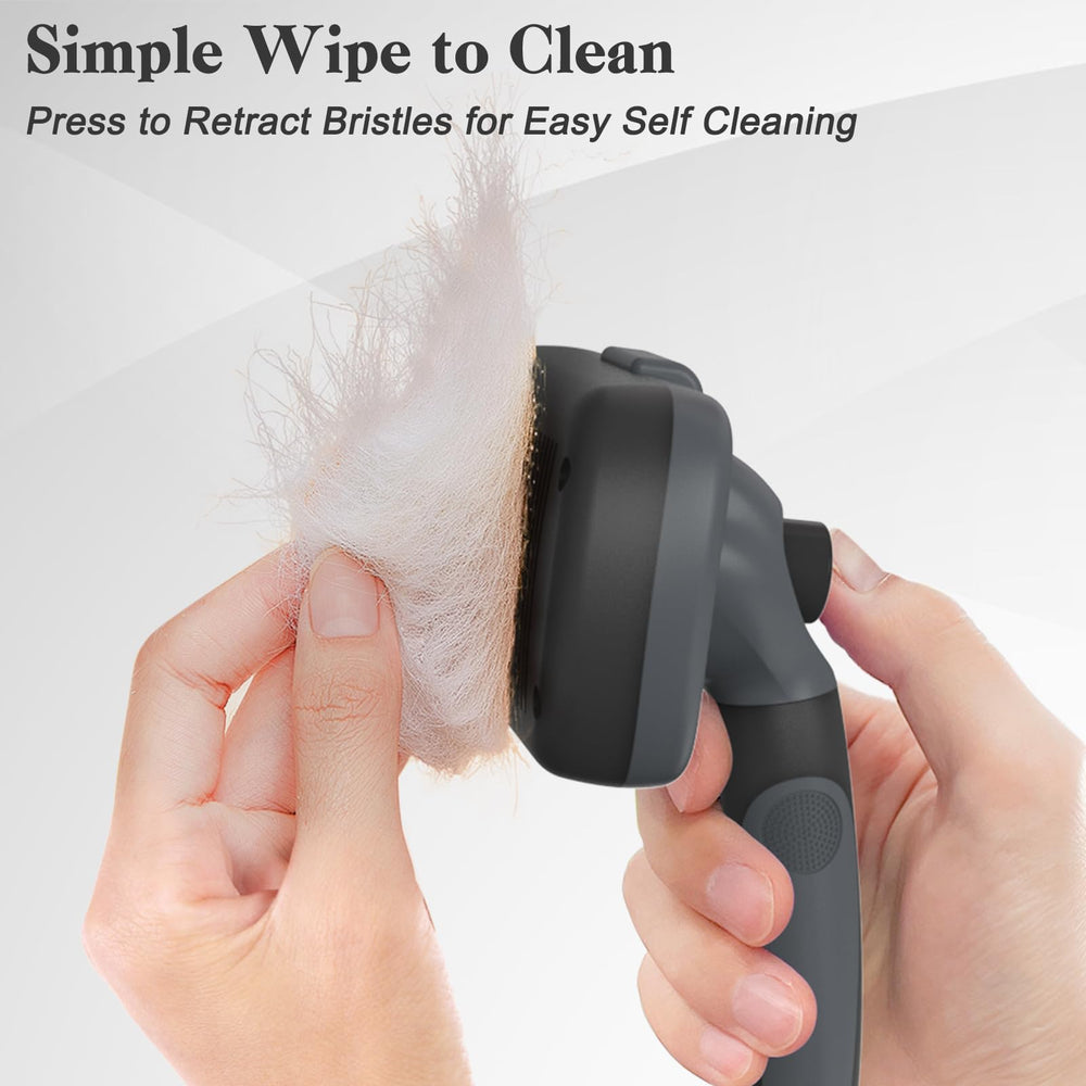 Swihauk brush uses stainless steel bristles for durability