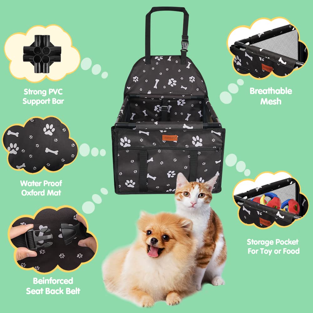 SWIHELP breathable mesh sides provide pet visibility and comfort