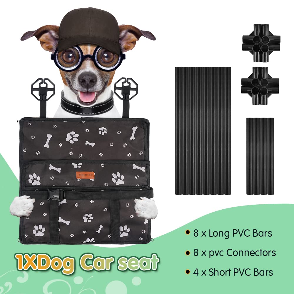 SWIHELP PVC-frame closeup shows sturdy non-collapse design for busy drivers