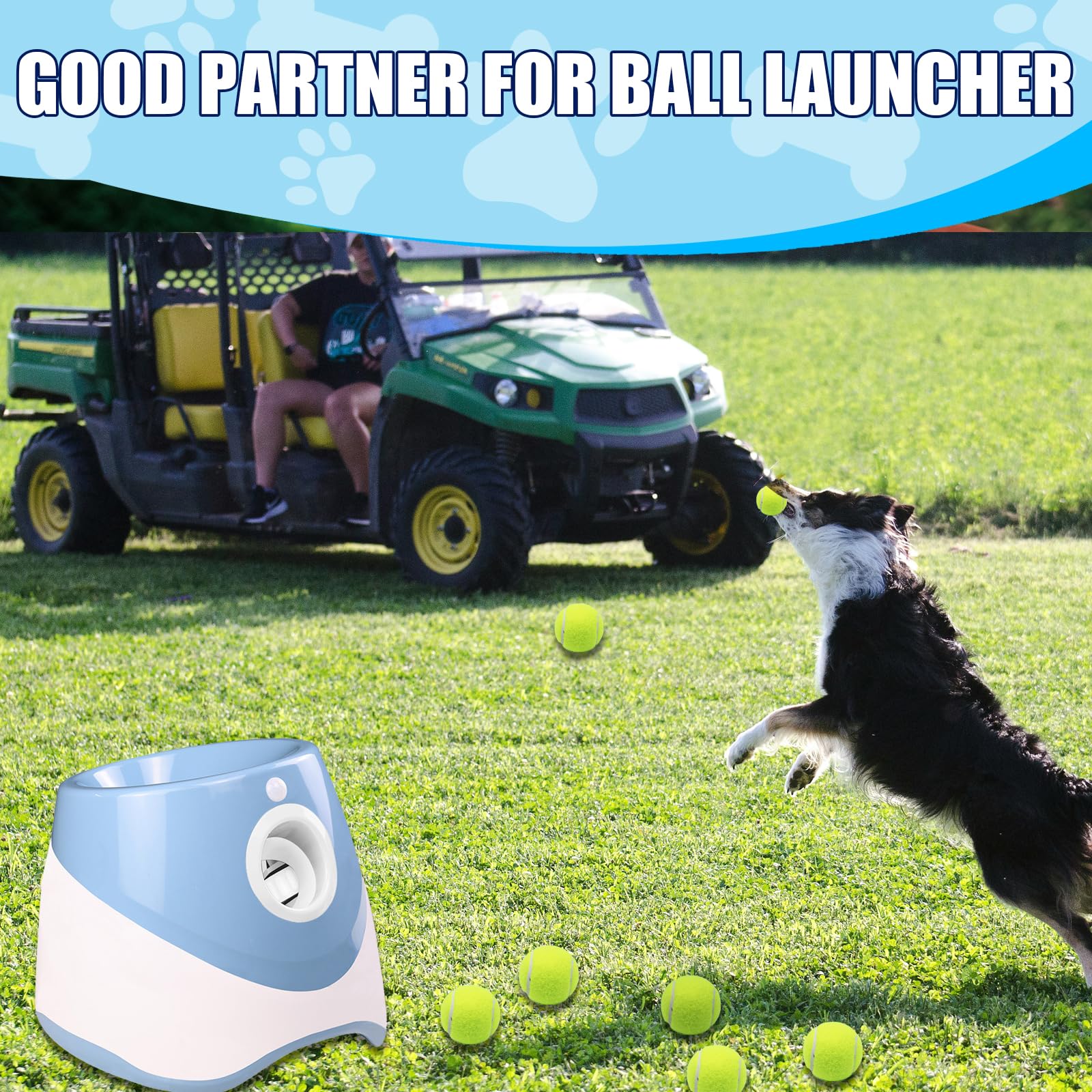 Swingers 2inch dog tennis balls ideal for small dogs and fetch.