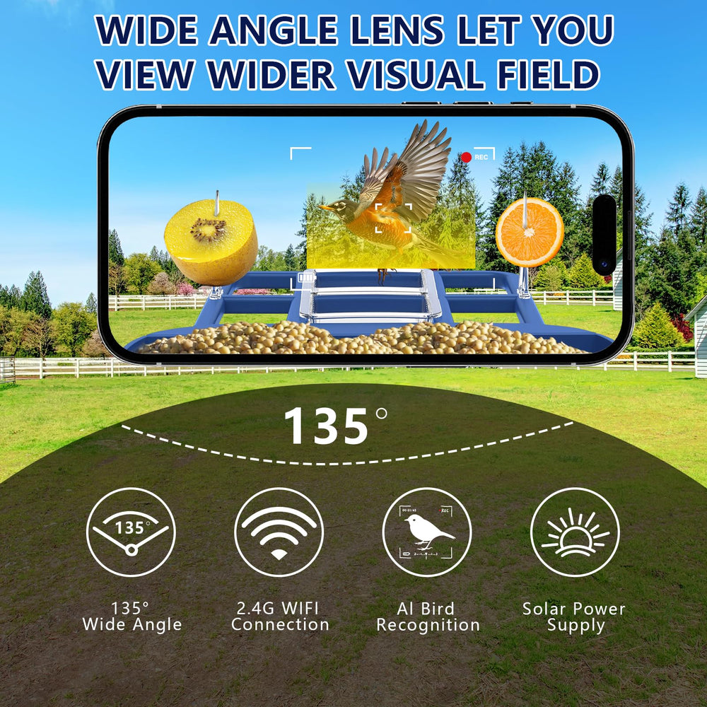 Swingers smart bird feeder WiFi alerts keep you instantly informed