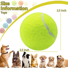 Swingers 2.5-inch dog tennis ball designed for fetch and training