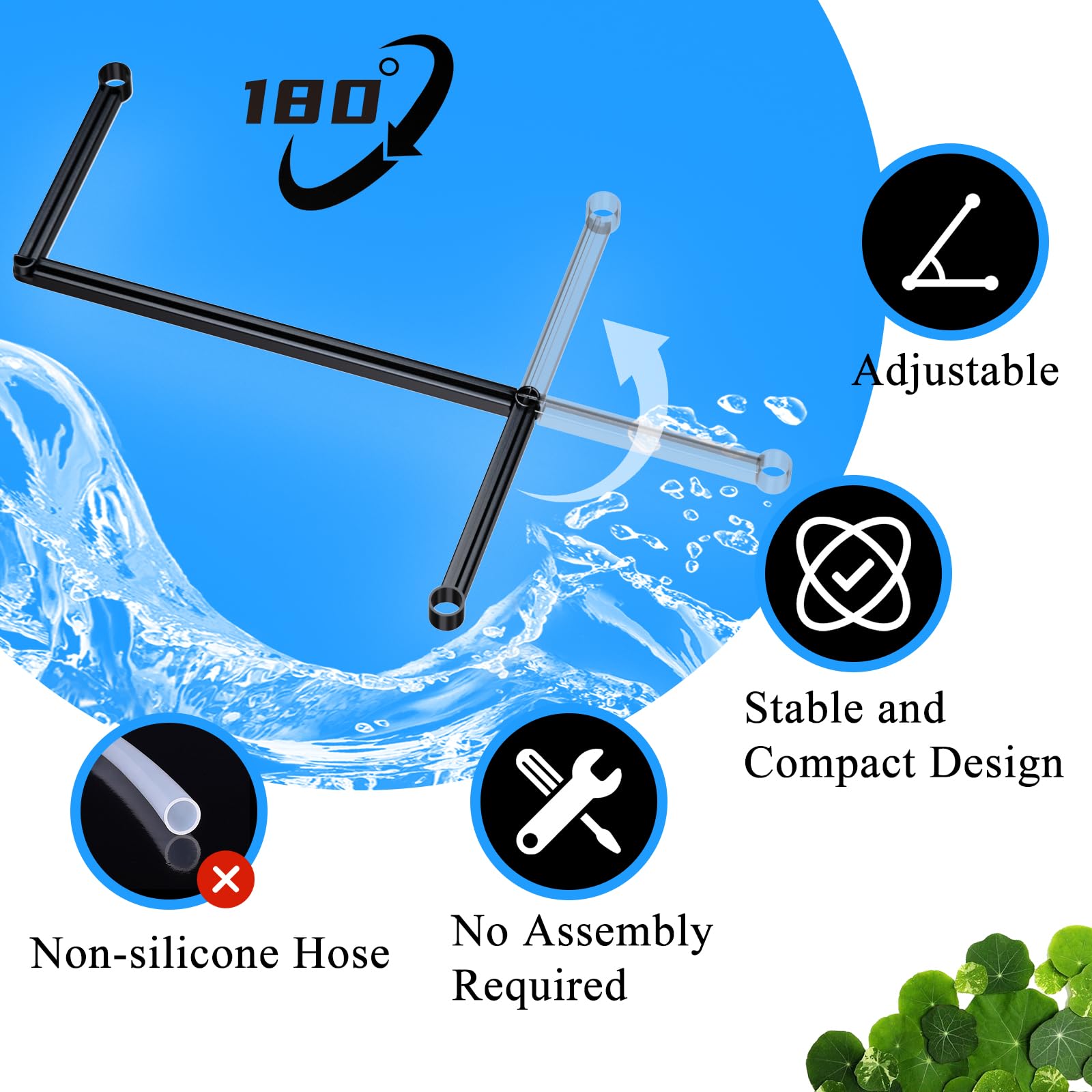 Switior corral shows customizable shapes for aquarium decor and plant protection.