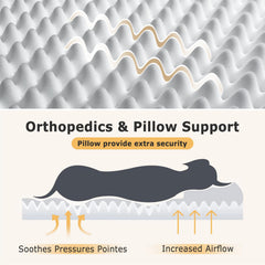 SWITTE human dog bed handles for easy carrying and setup